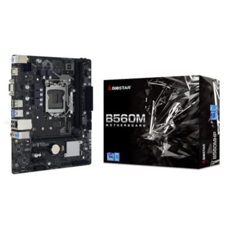 Motherboard Biostar B560MHP 2.0 Socket LGA1200 11th y 10th Gen 2xDDR4 Micro ATX Open Box