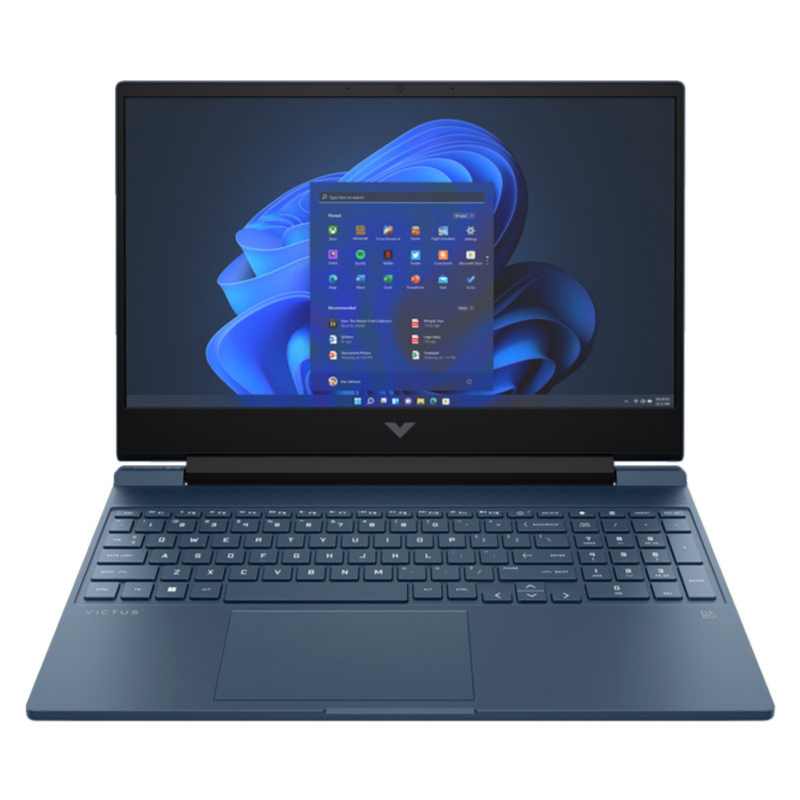 Laptop HP Victus 15-fa1097la 15.6" i7-13620H 16GB RAM 1TB SSD RTX 4050 6GB Azul Oscuro W11 Home Teclado Español