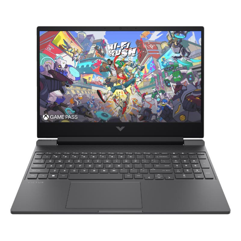 Laptop HP Victus 16-S1023DX 16.1" AMD Ryzen 7 8845HS 16GB RAM 512GB SSD RTX 4070 8GB Negro W11 Home Teclado Inglés