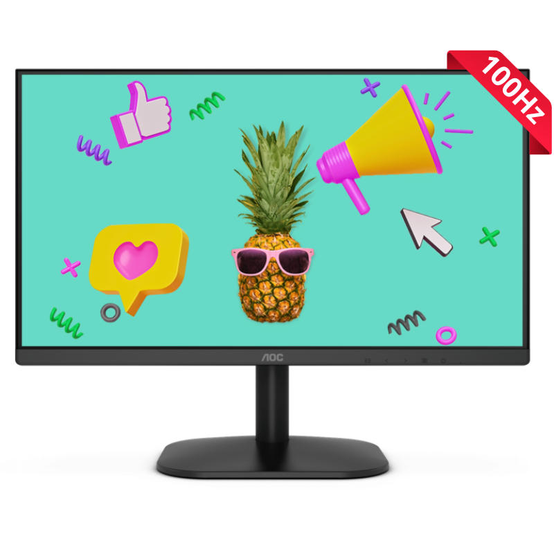 Monitor 21.5" LED AOC 22B2HM2 1920x1080 100Hz VGA HDMI DVI