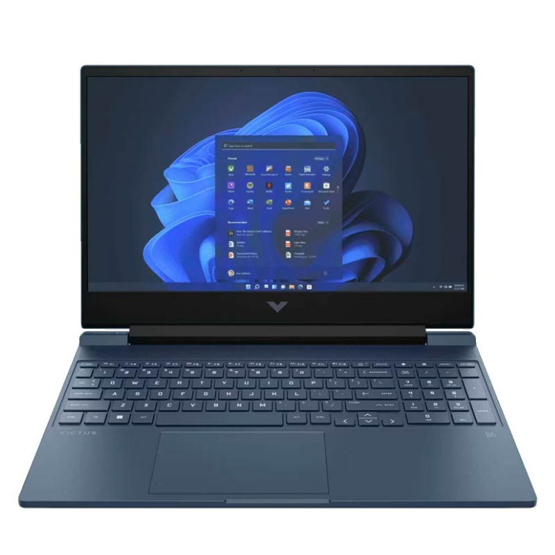 Laptop HP Victus 15-fa0022la 15.6" i5-12450H 16GB DDR4 512GB SSD RTX 3050 4GB Azul Oscuro W11 Home Teclado Español