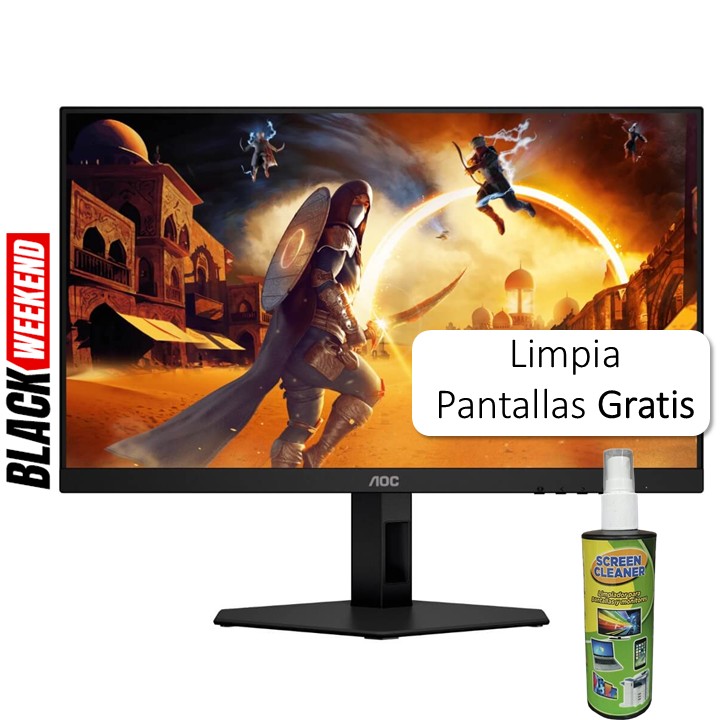 Monitor 24" AOC 24G4E FHD 1920x1080 IPS 180Hz HDMI DP