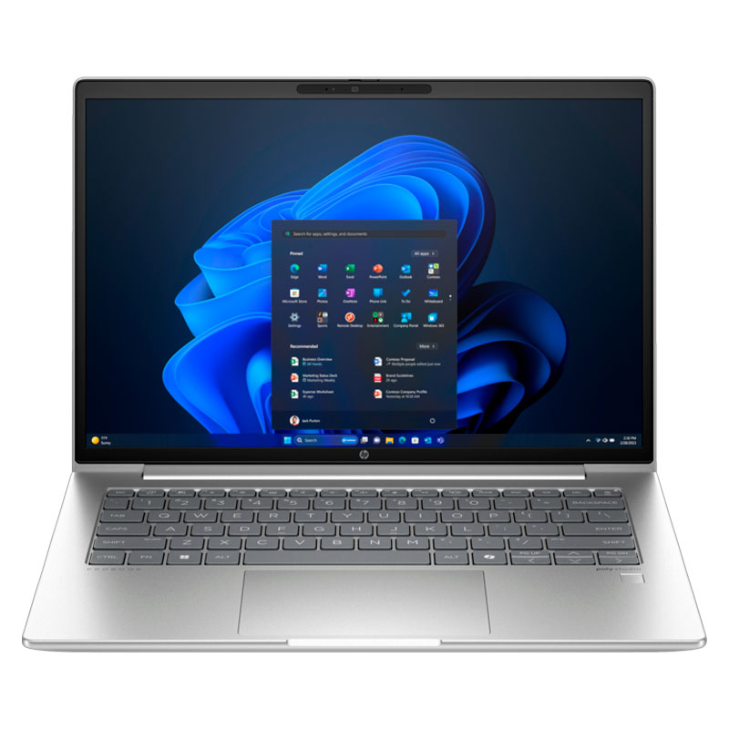 Laptop HP ProBook 440 G11 14" Ultra Core 5 125U 16GB RAM 512GB SSD Gris Claro W11 Pro Teclado Español