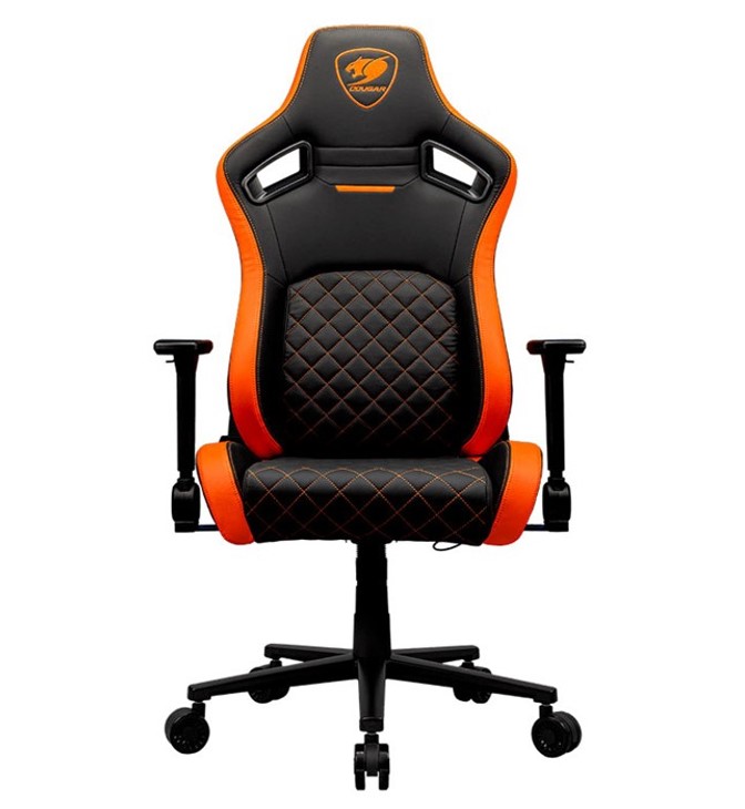 Silla Gaming Cougar Defensor Negro Naranja