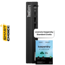 Computadora Lenovo ThinkCentre M70q Gen 5 Intel Core i5-14400T 8GB RAM 512GB SSD Intel UHD 730 W11 Pro Negro Teclado Español