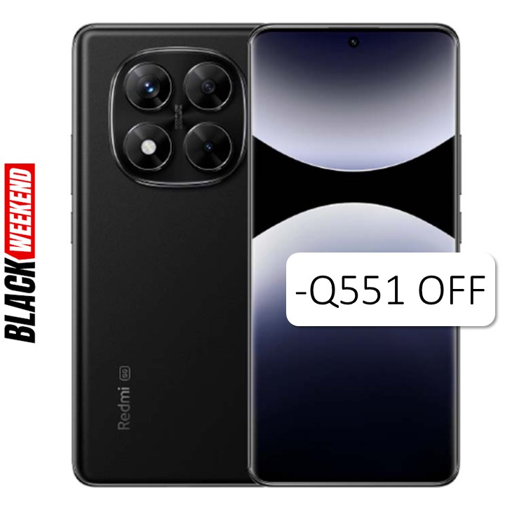 Celular Xiaomi Redmi Note 14 Pro 5G 6.67" 256GB 8GB RAM Negro