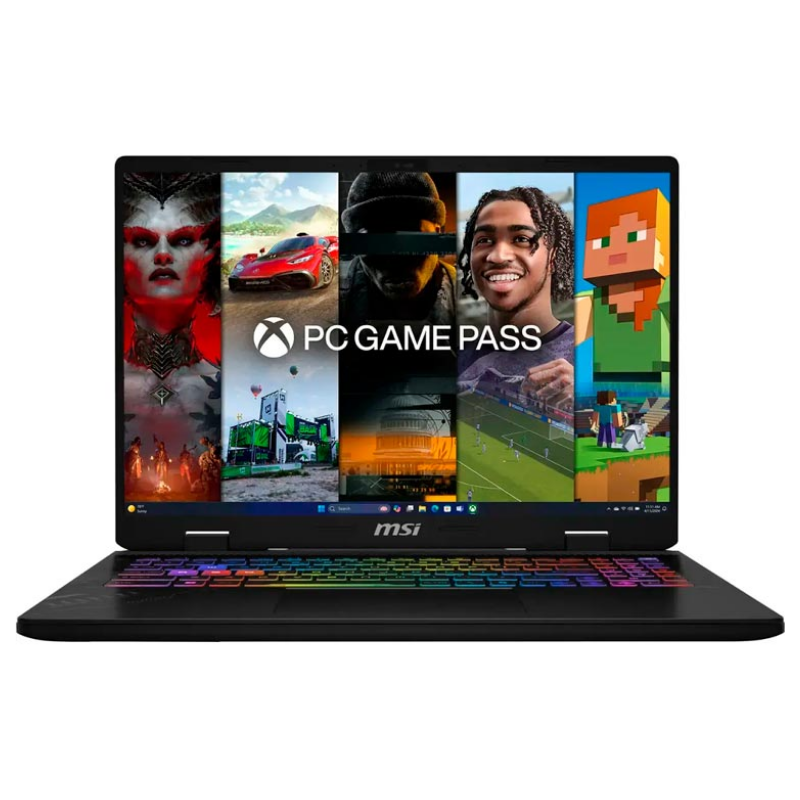 Laptop MSI CROSSHAIR 16" i7-14650HX 16GB RAM 1TB SSD RTX 4070 8GB Negro W11 Home Teclado Inglés