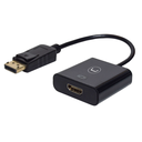 Adaptador Unno Tekno DisplayPort a HDMI AD3004BK Macho-Hembra Negro