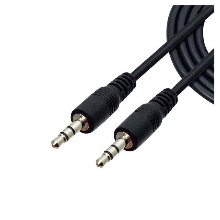 Cable de Audio 3.5mm Unno Tekno CB4052BK 3.5 Metros Negro
