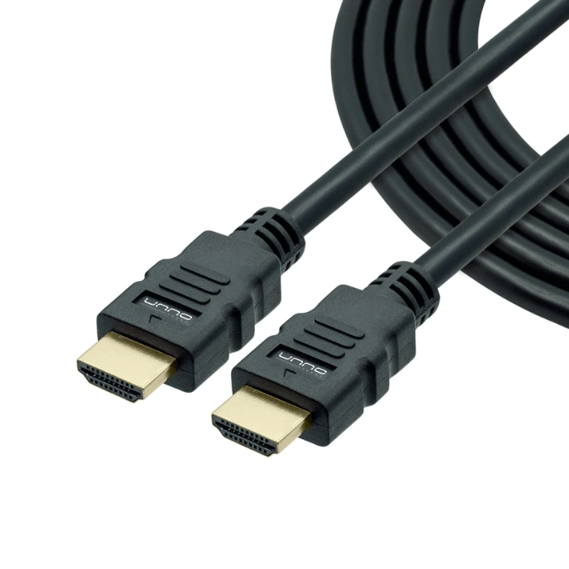 Cable HDMI Unno Tekno CB4110BK 3 Metros Macho-Macho Negro