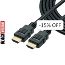 Cable HDMI Unno Tekno CB4115BK 4.5 Metros Macho-Macho Negro