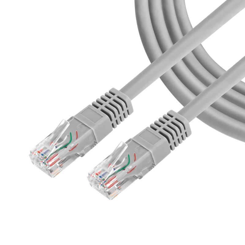 Cable de Red Unno Tekno CB4310GY con Puertos RJ45 CAT6 3 Metros