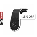 Base para Celular Magnético Unno Tekno CH3003BK para Ventilas de Aire Acondicionado