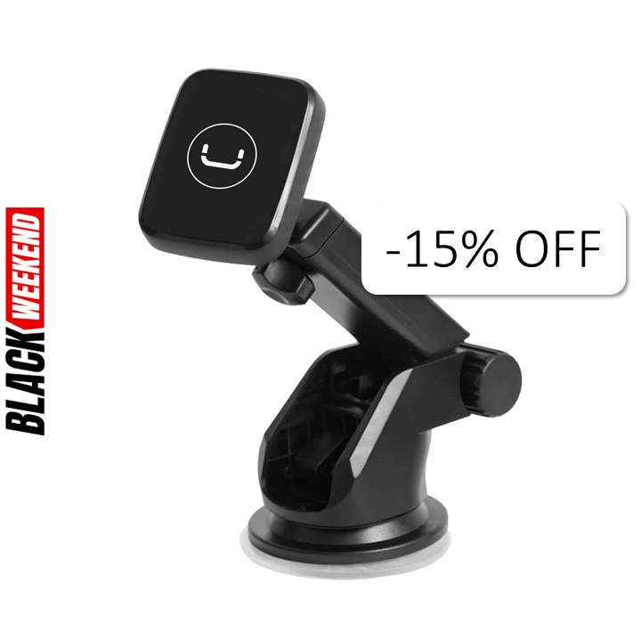 Base para Celular Magnético Unno Tekno CH3005BK Brazo Extensible
