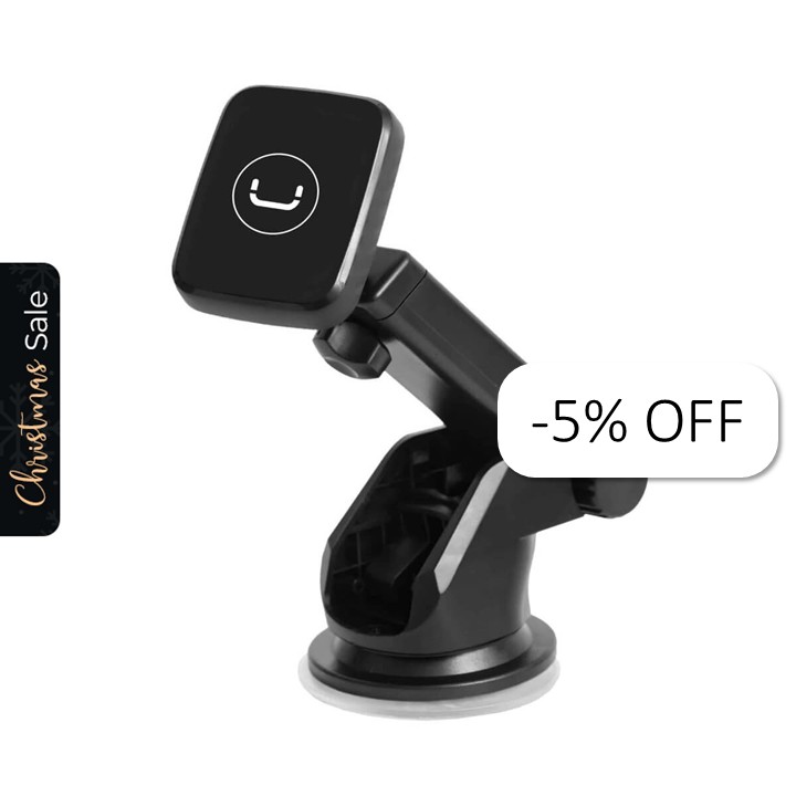 Base para Celular Magnético Unno Tekno CH3005BK Brazo Extensible