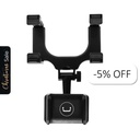 Base Para Celular Unno Tekno CH3008BK Con Soporte Para Retrovisor