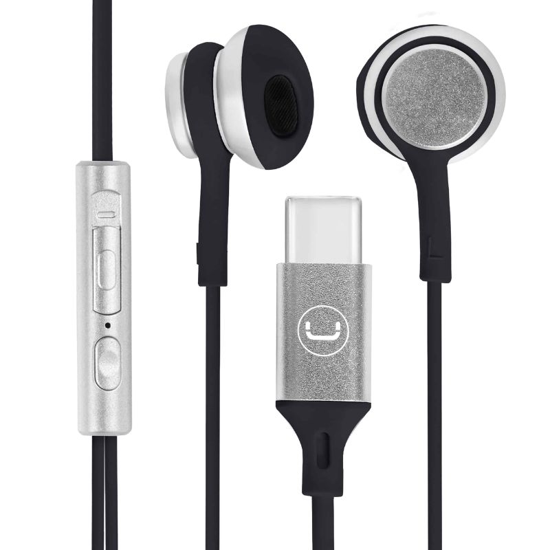 Audífonos Unno Tekno HS7005BK USB-C In-Ear Ultra Negro