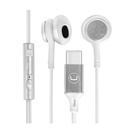 Audífonos In-Ear Unno Tekno HS7005WT USB-C Ultra Blanco