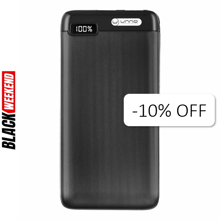 PowerBank Unno Tekno PB2310BK 10000mAh Negro USB/USB-C