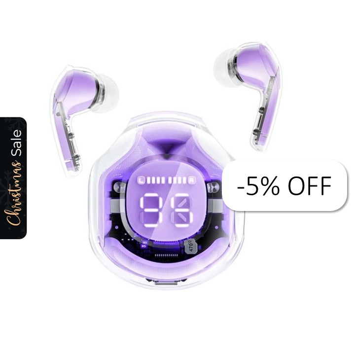 Audífonos In-Ear Unno Tekno HS7508VT Bluetooth Colores TWS con Micrófono Morado