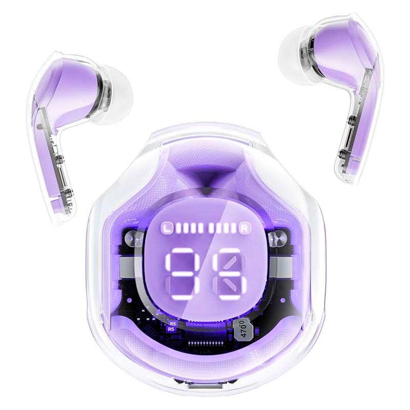 Audífonos Unno Tekno HS7508VT In-Ear Bluetooth Colores TWS con Micrófono Morado