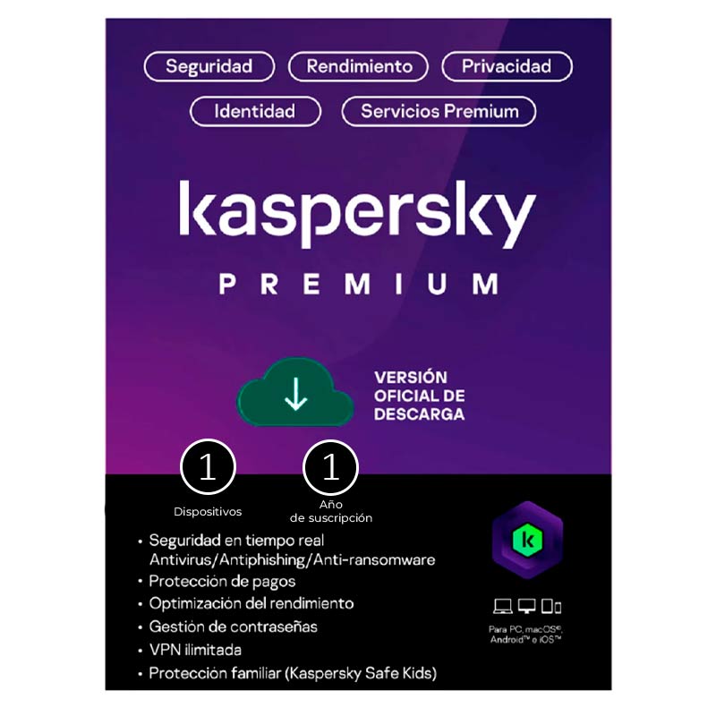 Licencia Kaspersky Premium