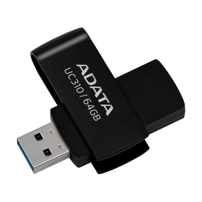 Memoria USB ADATA 64GB UC310 3.2 Negro