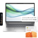 Laptop HP ProBook 445 G11 14" AMD Ryzen 5 7535U 16GB RAM 512GB SSD W11 Pro Plateada Teclado Español