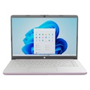 Laptop HP 14-DQ6014DX 14" Celeron N150 4GB RAM 128GB UFS Lavanda W11 Home Teclado Ingles
