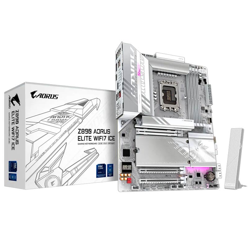 Motherboard Gigabyte AORUS Z890 Elite WIFI7 Ice D4 Socket LGA1851 Core™ Ultra 4xDDR5 ATX