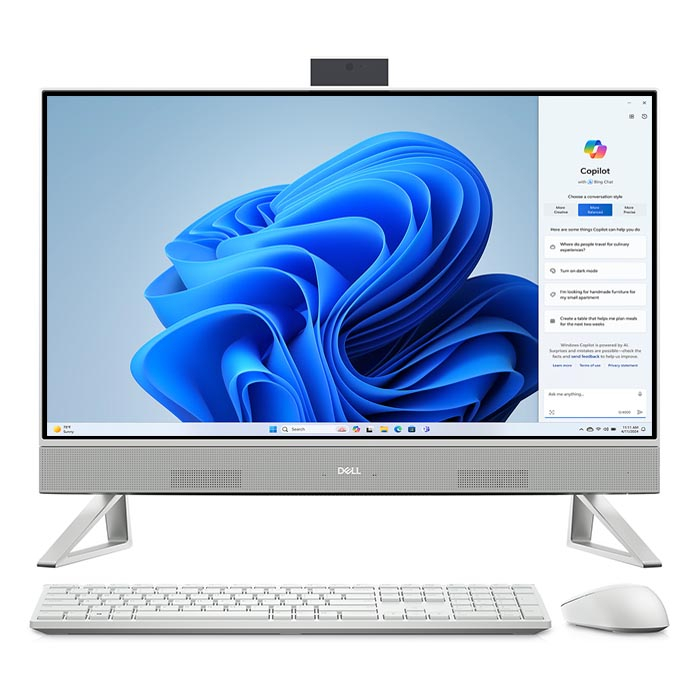 Computadora AIO Dell Inspiron 7730 27" Touch Ultra 7-150U 32GB RAM 1TB SSD MX570A 2GB W11 Home Teclado Ingles