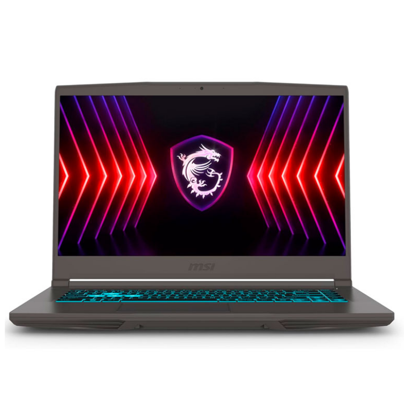 Laptop MSI Thin 15 A15 15.6" Ryzen 9 8945HS 16GB RAM 1TB SSD RTX 4060 8GB Negro W11 Home Teclado Inglés