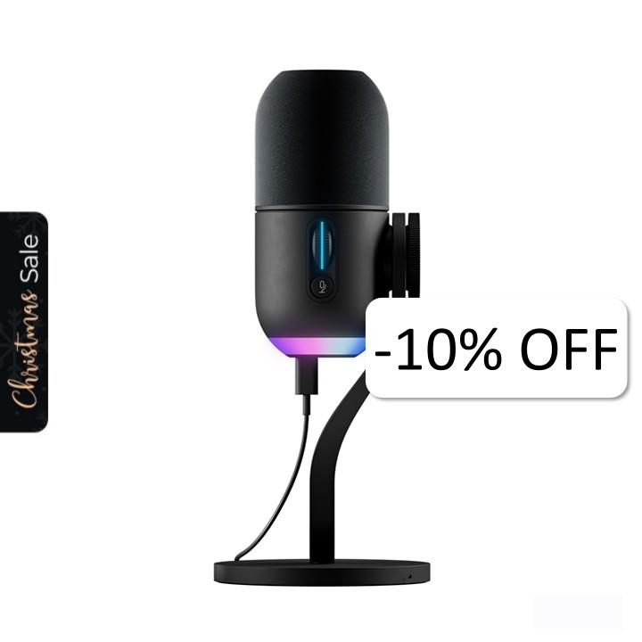 Micrófono Logitech Yeti Gx USB Negro