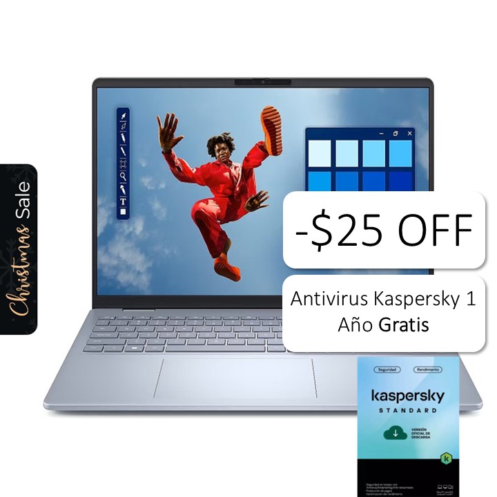 Laptop Dell 16 Plus 16" Intel Core Ultra 7 256V 16GB RAM 1TB SSD W11 Home Plateada  Teclado Inglés