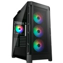 Case Gaming Cougar AirFace Pro Media Torre E-ATX Negro (Sin Fuente)