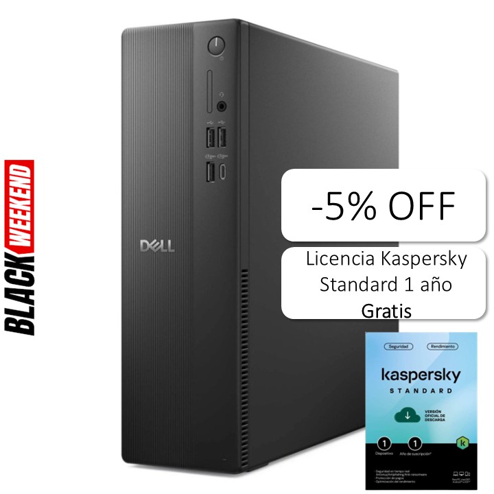 Computadora Dell ECT Slim Core Ultra 7 265 16GB RAM 1TB SSD W11 Home Inglés