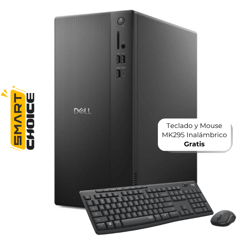 Computadora Dell ECT Intel Core Ultra 5 225 8GB RAM 512GB SSD W11 Home Inglés