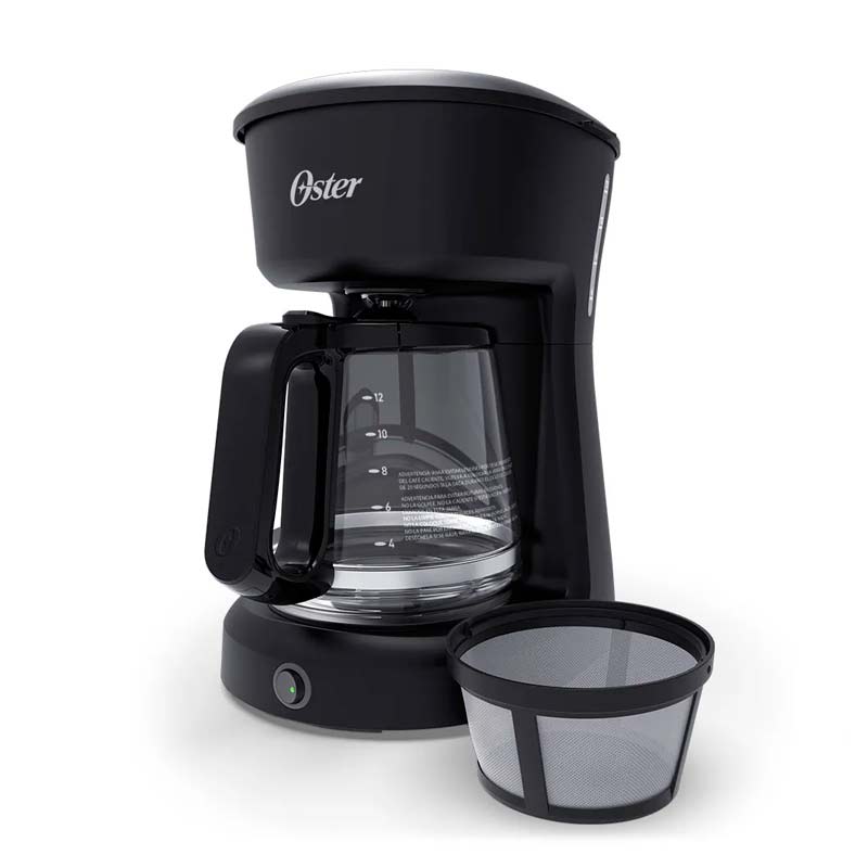 Cafetera Oster BVSTDCS12B 12 Tazas Negra