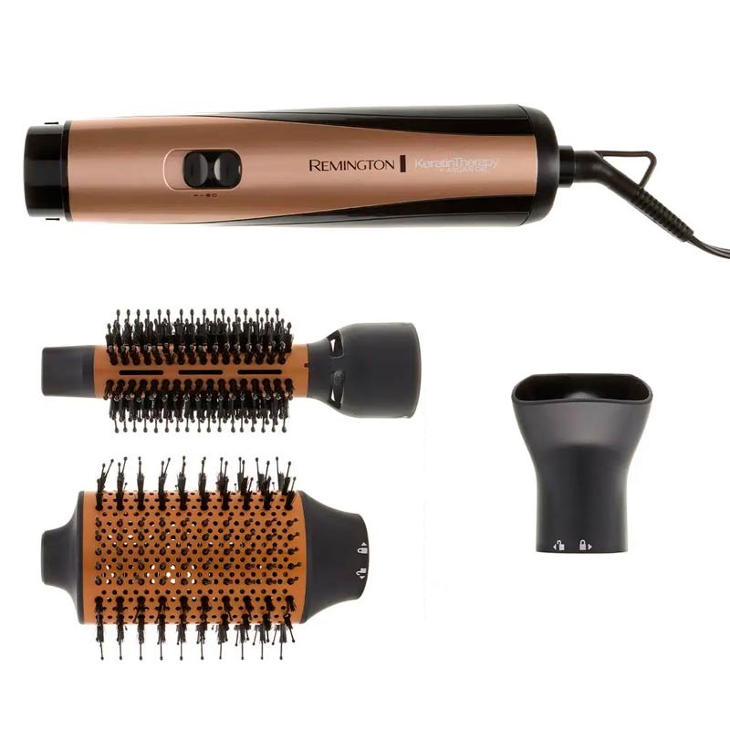 Cepillo Para Cabello Estilizador Remington Keratyn Therapy