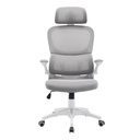 Silla VektorTech AERO Mesh Gris Claro