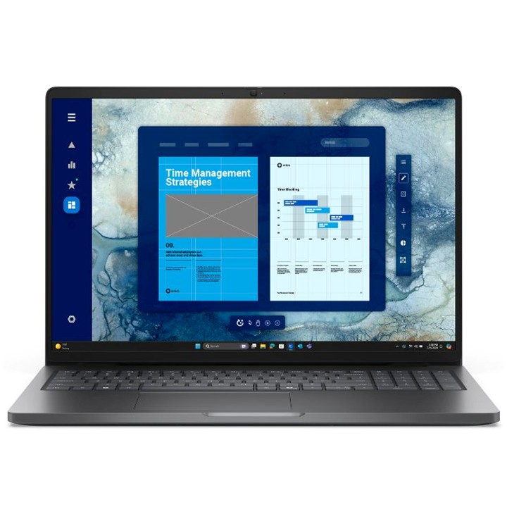Laptop Dell Pro PC16250 16" Intel Core 5-120U 16GB RAM 512GB SSD Intel Graphics W11 Pro Negro Teclado Español