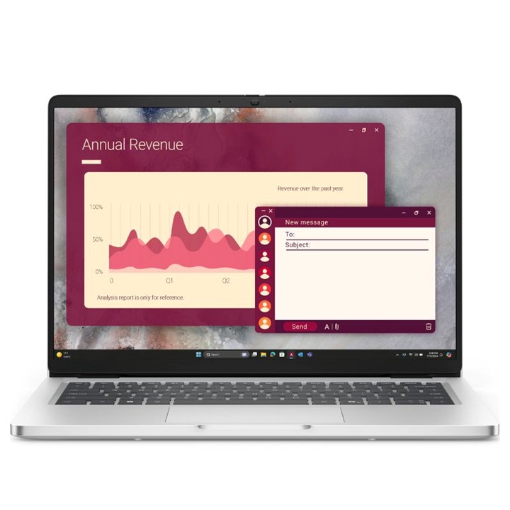 Laptop Dell Pro 14" Intel Core Ultra 7 255U 32GB RAM 1TB SSD Intel UHD Graphics W11 Pro Plateada Teclado Español