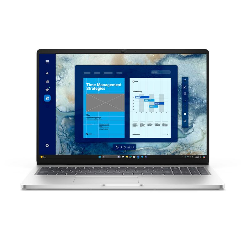 Laptop Dell Pro 16" Core Ultra 7 255U 32GB RAM 1TB SSD W11 Pro Gris Teclado Español