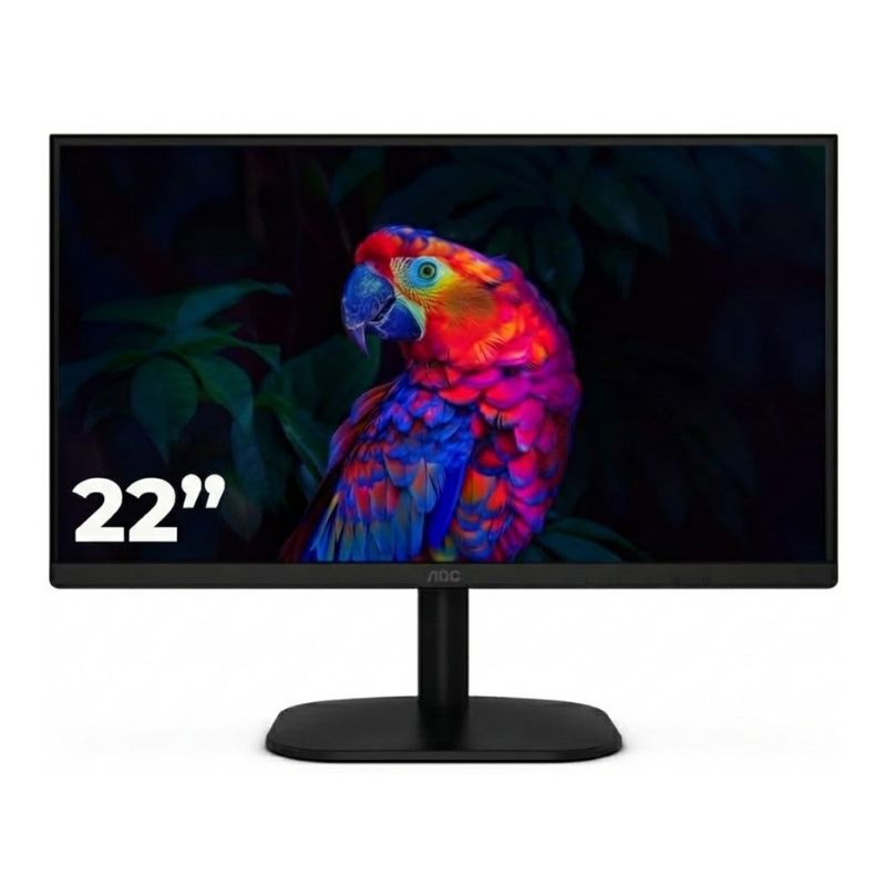 Monitor 21.5" LED AOC 22B35HM23 1920×1080 120Hz VA HDMI VGA negro
