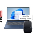 Laptop Lenovo IdeaPad Slim 3 15.6" Ryzen 7 5825U 16GB RAM 512GB SSD Azul Windows 11 Home Teclado Español