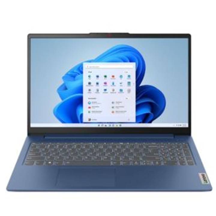 Laptop Lenovo IdeaPad Slim 3 15.6" Ryzen 5 7520U 8GB RAM 512GB SSD Azul Escarcha Windows 11 Home Teclado Español