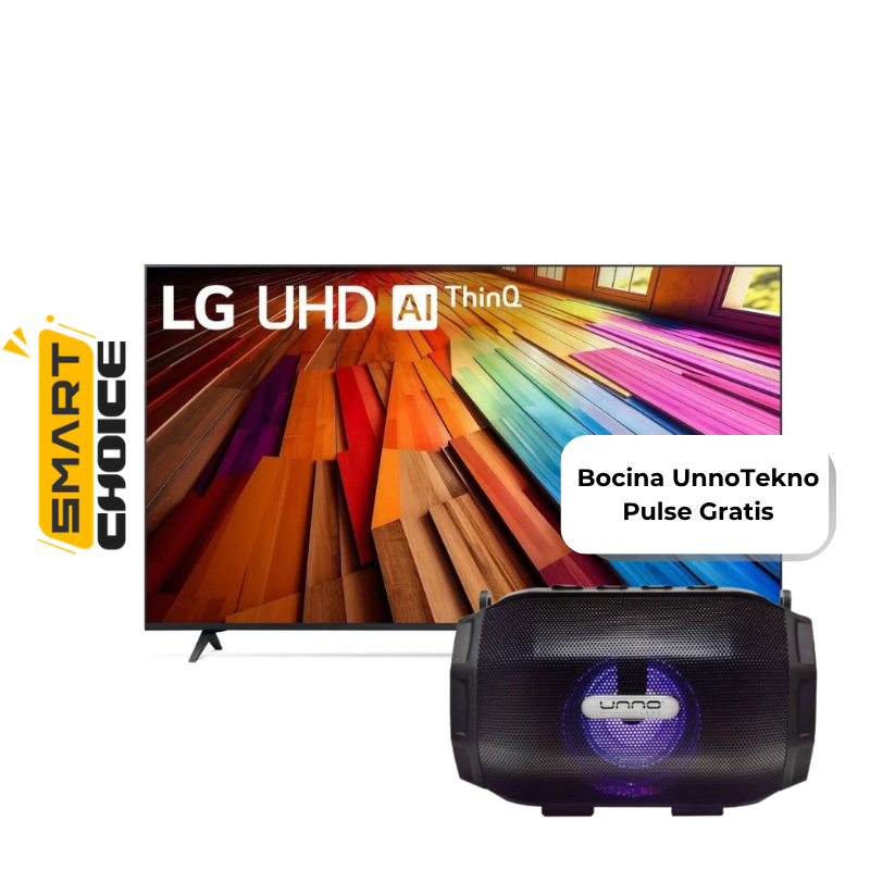 Televisor 43" LG UHD 4K Smart TV ThinQ AI