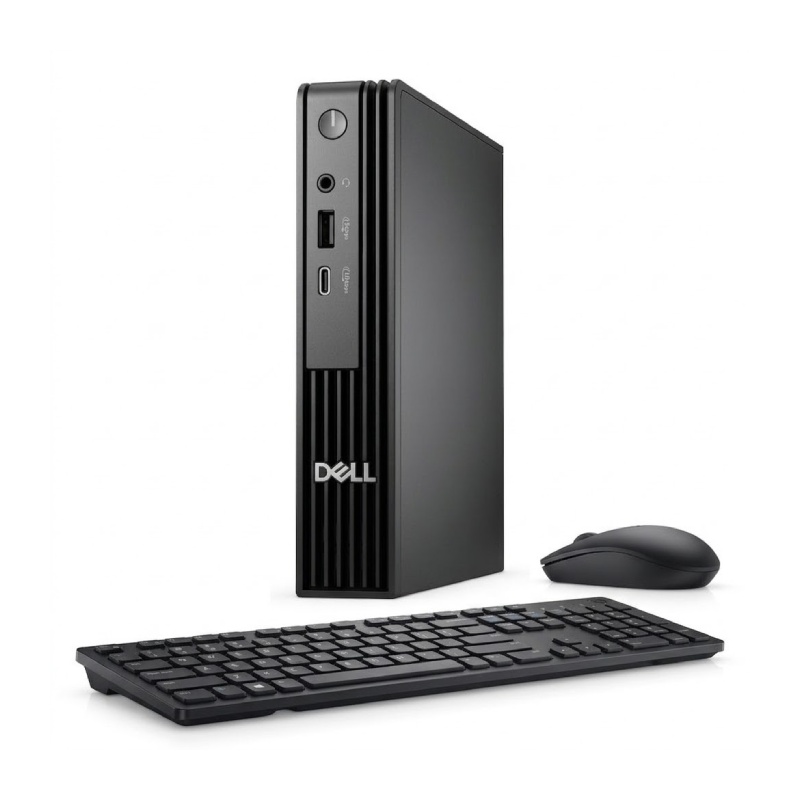 Computadora Dell Pro MFF QCM1250 Intel Core i7-14700T 16GB RAM 512GB SSD Intel UHD 770 W11 Pro Teclado Español