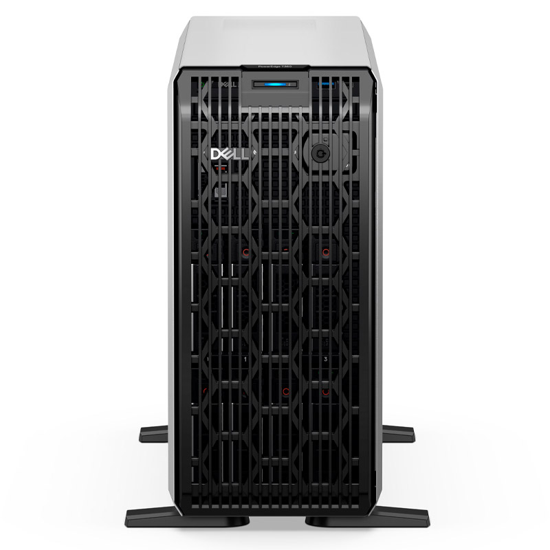 Servidor Dell PowerEdge T360 Intel Xeon 6357P 16GB RAM 2TB HDD PERC H755 Fuente Redundante 600 Watts 1 Año Garantía ProSupport