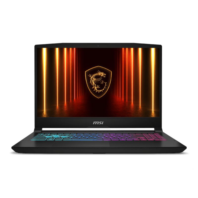 Laptop MSI Katana 15.6" Gaming Intel Core i7-14650HX 16GB DDR5 512GB SSD M.2 NVIDIA GeForce RTX 5050 W11 Home Negro Teclado Ingles